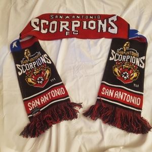 Rare San Antonio Scorpions Soccer Scarf